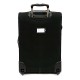 Touareg fekete bőröndös, fedélzeti táskás bőröndszett TG-6114-M+táska szett