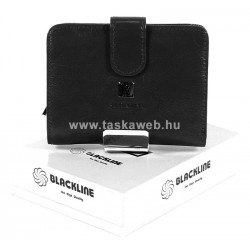 BLACKLINE fekete női pénz és irattartó tárca W8045-5