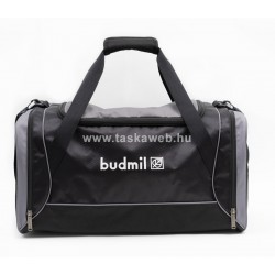 Budmil 24 oldalzsebes fekete-szürke sporttáska 10080116/S2