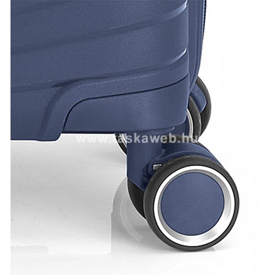 Gabol KIBA kék négykerekű bővithető nagy bőrönd GA-1220L
