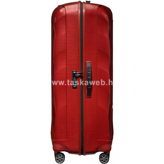 Samsonite C-LITE négykerekű óriás bőrönd 86cm-piros 122863-1198