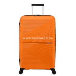 American Tourister AIRCONIC négykerekű mangósárga nagy bőrönd 128188-B048