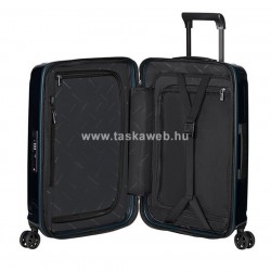 Samsonite NUON négykerekű bővíthető USB-s kabinbőrönd 55cm-éjkék metál 134399-9015