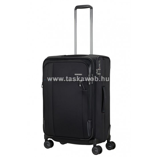 Samsonite SPECTROLITE 3.0 bővíthető négy kerekes  üzleti közepes bőrönd 15,6"-fekete 137346-1041