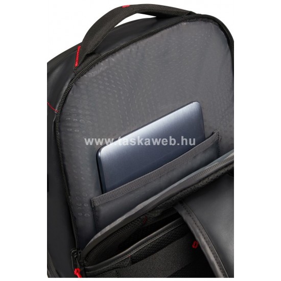 Samsonite ECODRIVER laptoptartós, tablettartós USB kimenetes fekete  divathátizsák M 15,6" 140874-1041