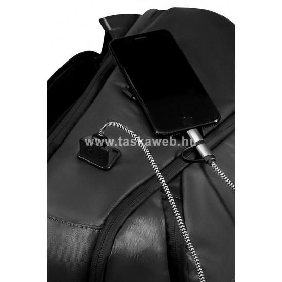 Samsonite ECODRIVER laptoptartós, tablettartós USB kimenetes éjkék divathátizsák M 15,6" 140874-2165