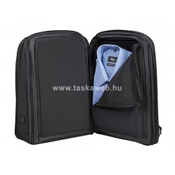 Samsonite  STACKD BIZ fekete laptoptartós,bővíthető, USB-kimenetes utazó üzleti hátizsák 17,3" 141472-1041