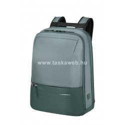 Samsonite  STACKD BIZzöld, laptoptartós, bővíthető, USB-kimenetes utazó üzleti hátizsák 17,3" 141472-1338