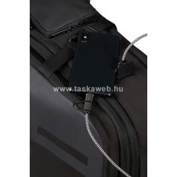 Samsonite  BIZ2GO fekete, bővíthető, utazó, laptoptartós hátizsák 17,3" 142145-1041
