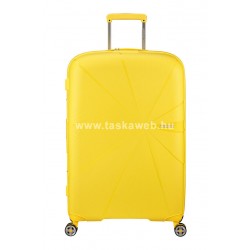 American Tourister STARVIBE négykerekű bővíthető citromsárga nagy bőrönd 146372-A031
