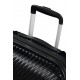American Tourister MICKEYCLOUDS négykerekű fekete bővíthető nagy bőrönd 147089-A104