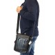 Giorgio Carelli fedeles fekete közepes férfi táska GC338600-002
