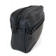 Absolute Leather fekete bőr övre fűzhető táska