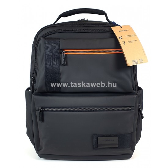 Samsonite OPENROAD laptoptartós fekete-narancs zippes hátitáska 15,6" 137208-2547