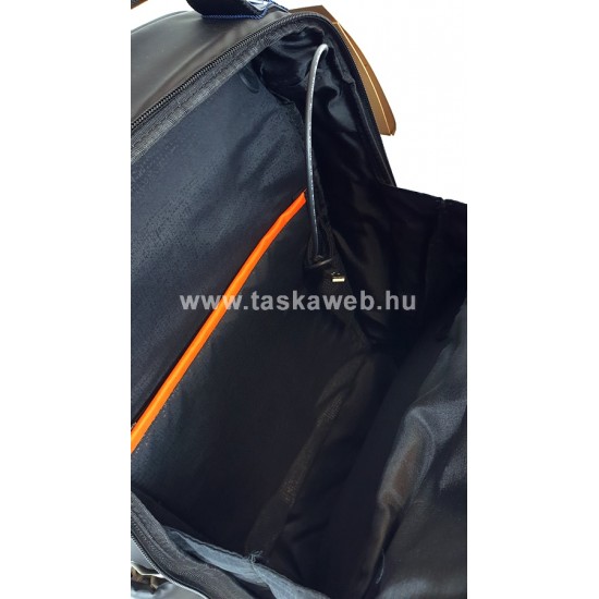 Samsonite OPENROAD laptoptartós fekete-narancs zippes hátitáska 15,6" 137208-2547