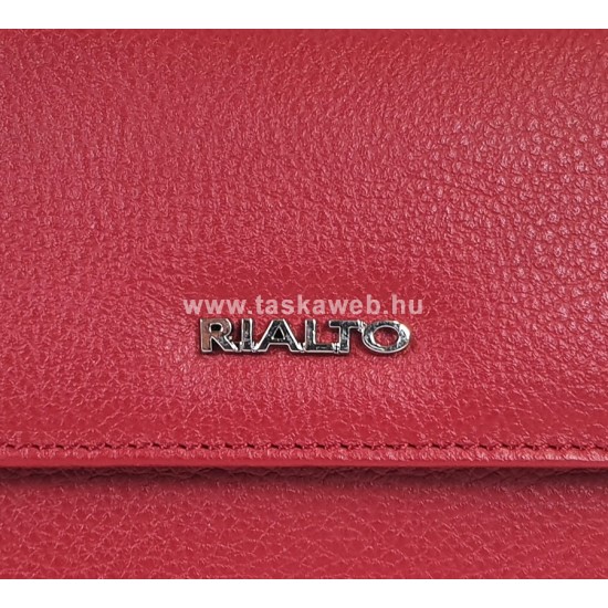Rialto piros, hosszú, lapos női pénztárca RP6870AE-05