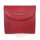 Rialto fém logós kis piros női pénztárca RP6470N/AE-05