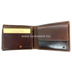 Samsonite  VEGGY kis RFID védett barna pénz és irattartó tárca 144479-1251