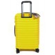 Touareg négykerekes citromsárga közepes bőrönd TG663 M-citromsárga
