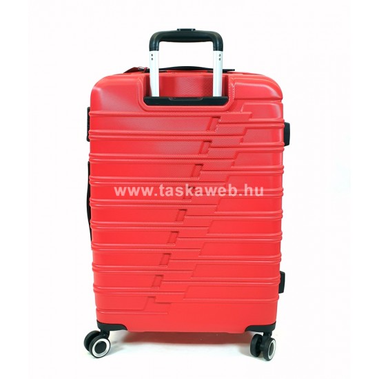 American Tourister ACTIVAIR négykerekű koral piros közepes bőrönd