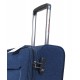 Touareg négykerekes, kék cirmos, 2 részes bőröndszett TG-6650/szett-2db M,-táska
