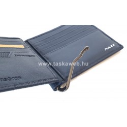 Samsonite PRO-DLX 6 RFID védett sötétkék, csapópántos dollár pénztárca 147797-1615