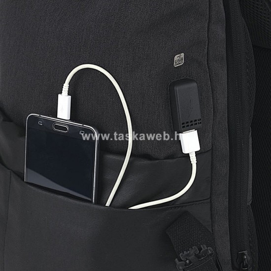 Gabol MICRO laptoptartós, USB töltős hátizsák 14" GA-410955