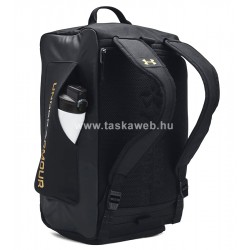 Under Armour Contain Duo SM, kis hátizsákká alakítható sporttáska-Fekete.-fehér  UA1381920-001