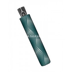 Doppler Fiber Magic Wave zöld, fehér hullámos petty mintás automata női esernyő D-7441465WA02