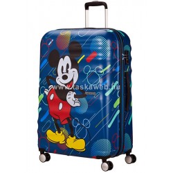 American Tourister WAVEBREAKER Disney FUTURE POP MICKEY négykerekű nagy bőrönd 85673-9845