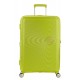 American Tourister SOUNDBOX  bővíthető négykerekű lime színű közepes bőrönd 88473-6263