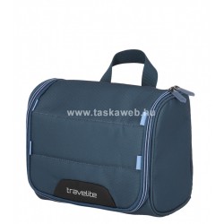 Travelite SKAII kék felakasztható kozmetikai táska 92602