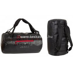 MUSTANG fekete-piros LECCE sporttáska-hátizsák 22.100200