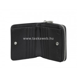 Samsonite ZALIA 3.0 kis körzippes, patentos fekete RFID védett női pénztárca 149535-1041