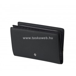 Samsonite EVERY-TIME 2.0 közepes fekete RFID védett két oldalas női pénztárca 149540-1041