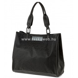 PUMA 21 CORE Time nagy shopper fazonú női táska-fekete, mintás P078339-01