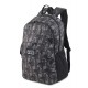 PUMA Academy fekete-szürke végtelenített logó nyomatos laptoptartós hátizsák 079133-04