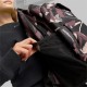 PUMA Academy barna, mályva-rózsaszín mintás laptoptartós hátizsák 079133-06