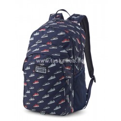PUMA Academy kék, sneaker mintás laptoptartós hátizsák 079133-11