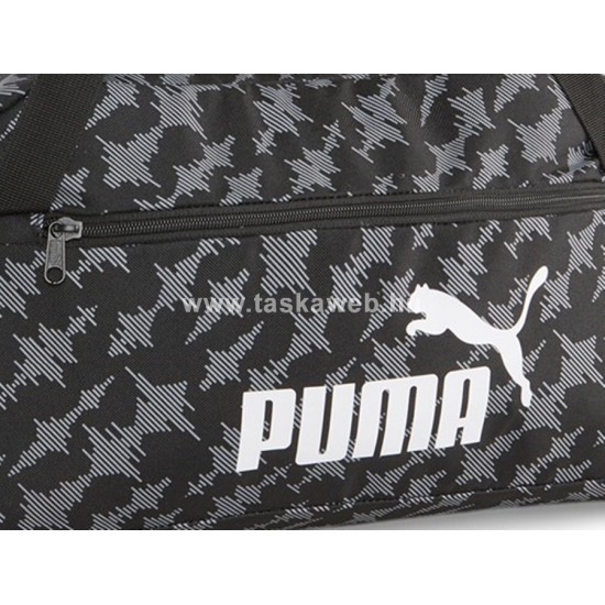 PUMA 23 Phase kis fekete, fehér csíkos mintás sporttáska  P079950-01