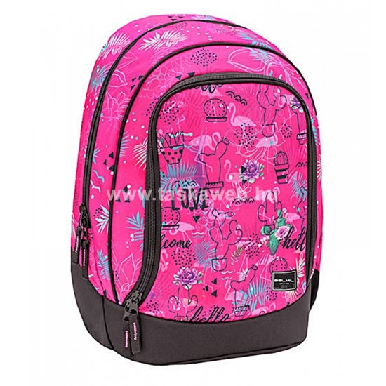 BELMIL iskolatáska Pack It 338-79 Tropical Flamingo