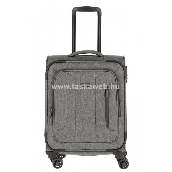 Travelite BOJA 2 db-os, négykerekű bőrönd szett S+L-szürke