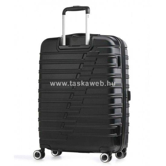 American Tourister ACTIVAIR négykerekű fekete nagy bőrönd
