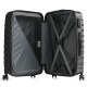 American Tourister ACTIVAIR négykerekű fekete S,M bőrönd szett-2db