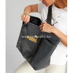PUMA 23 CORE UP nagy, shopper fazonú, fekete-műbőr női táska P079477-01