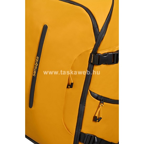 Samsonite ECODRIVER 17,3"-os laptoptartós, USB kimenetes, sárga utazó hátizsák M 55l 142897-1924