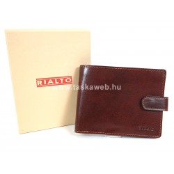 Rialto klasszikus kapcsos barna férfi pénztárca RP6142D-02