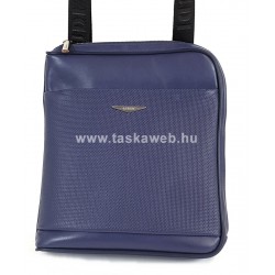 GIUDI kék fém zippes A/5-ös, közepes férfi bőr táska G10894RTQCOL-106