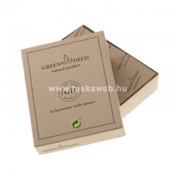 Green Deed szarvas nyomatos, RFID védett nyelves bőr pénztárca AGA6002LT