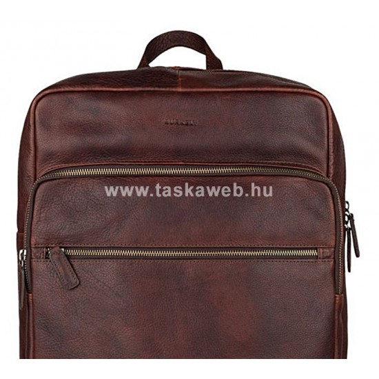 Burkely ANTIQUE barna, szögletes laptoptartós hátizsák 15,6" 800-5364-56